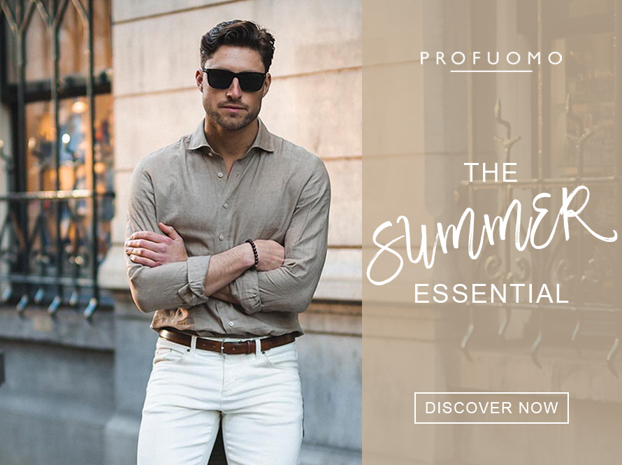 Profuomo_Linen_Shirts_Summer_Essential