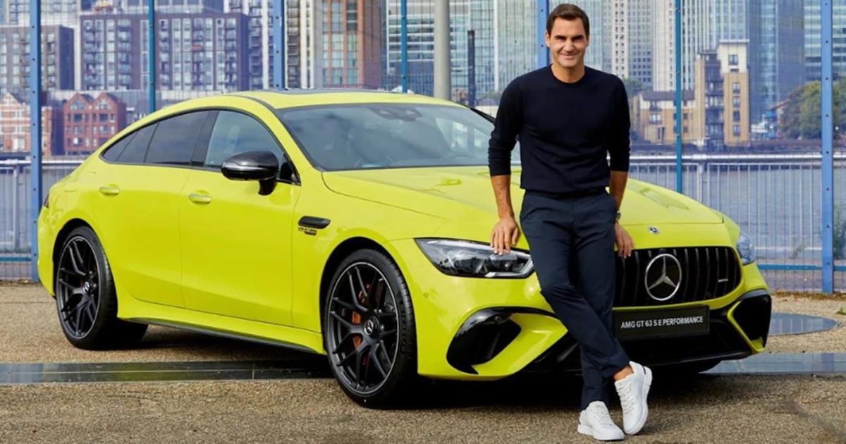 Tennislegende Roger Federer versteigert Mercedes-AMG mit 843 PS