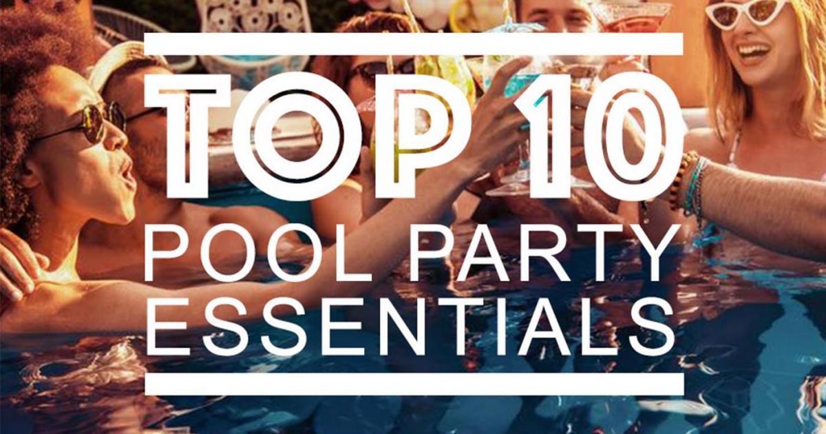 10 Gadgets Pour Une Pool Party Parfaite!