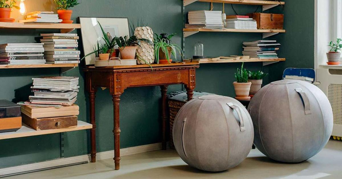 VLUV, DER ergonomische und bequeme Sitzball für die perfekte Sitzposition