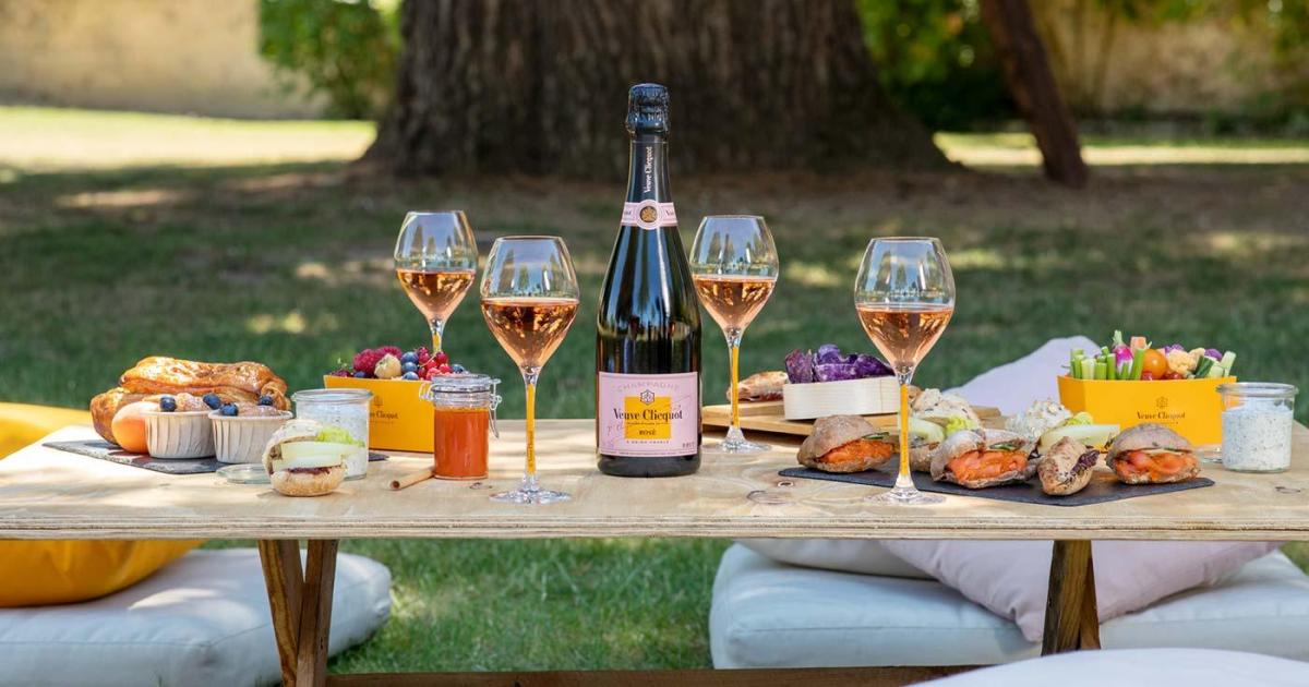 Le Parfait Brunch Du Dimanche Avec Le Champagne Veuve Clicquot Rosé!