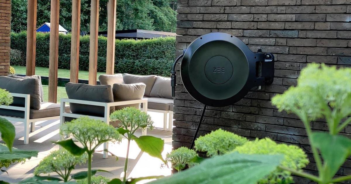 Der hässliche Gartenschlauch verwandelt sich in ein echtes Designobjekt!