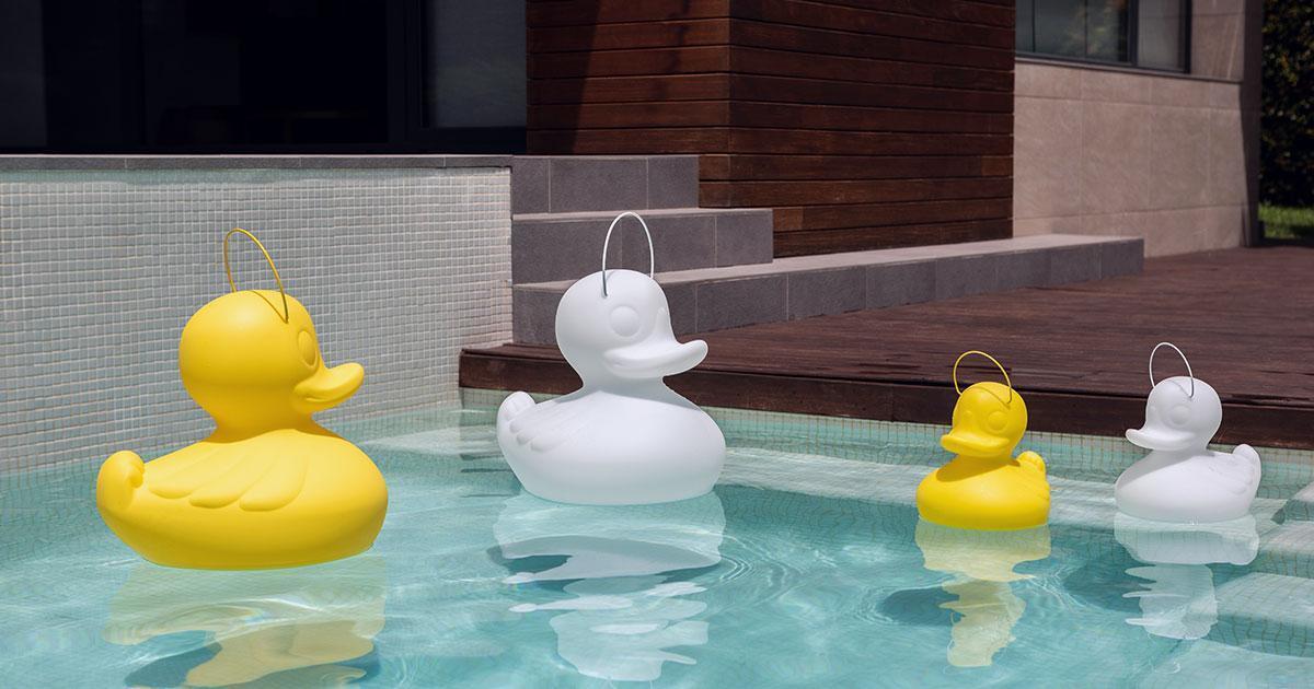 Auf Die Größe Kommt Es An! Stilvolle Ambiente-Beleuchtung In Ihrem Garten Mit Diesen XL Ducks!