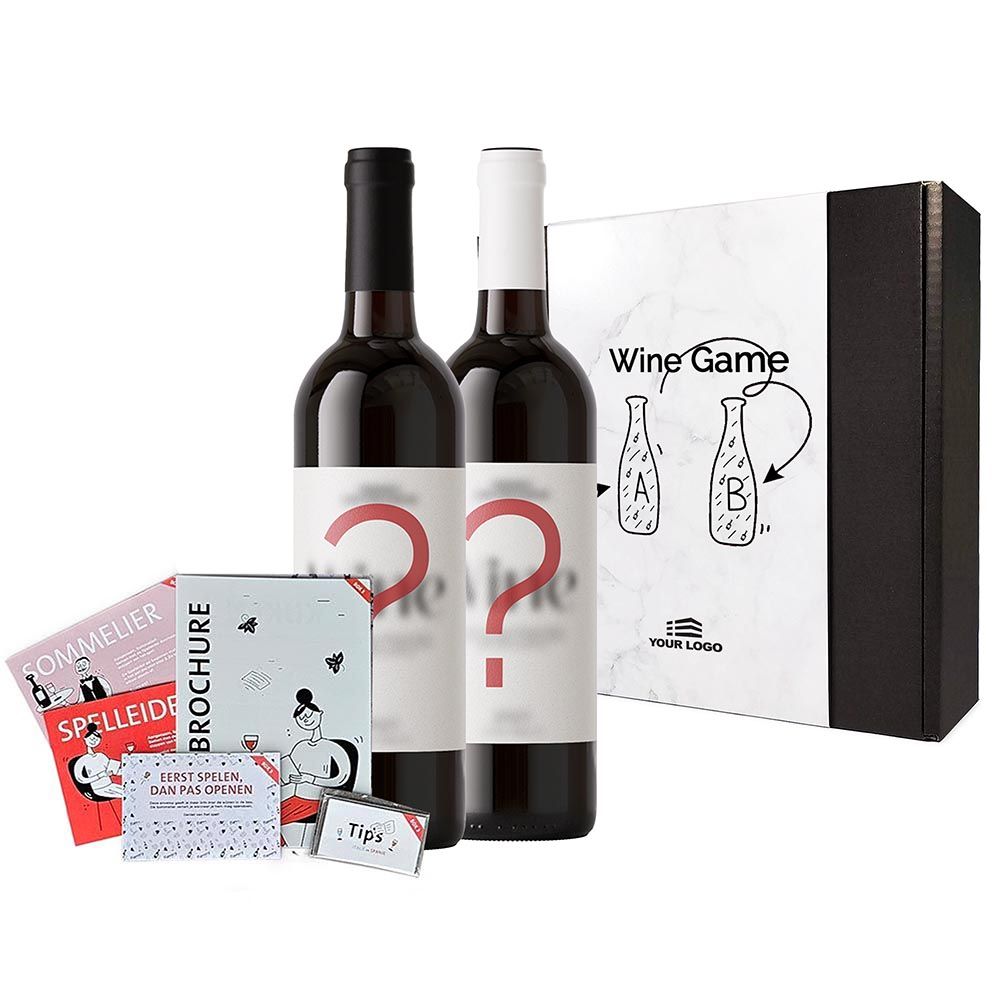Blind Wine Tasting Game - White: Taste & Learn The Difference