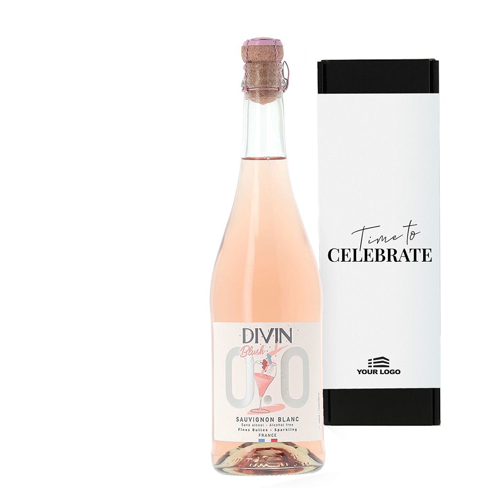 Divin Alcoholvrije Mousserende Wijn Blush