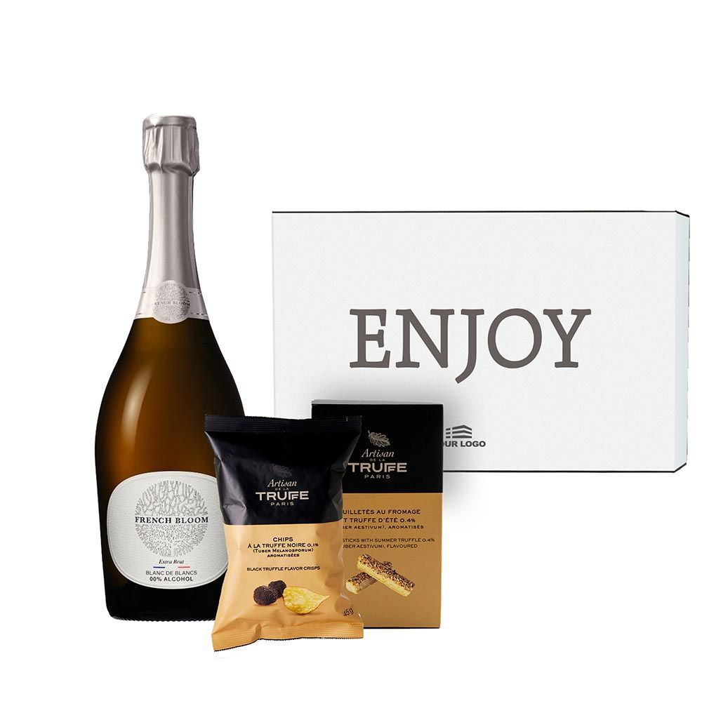 French Bloom Blanc de Blancs NA Premium Apéro Gift Box