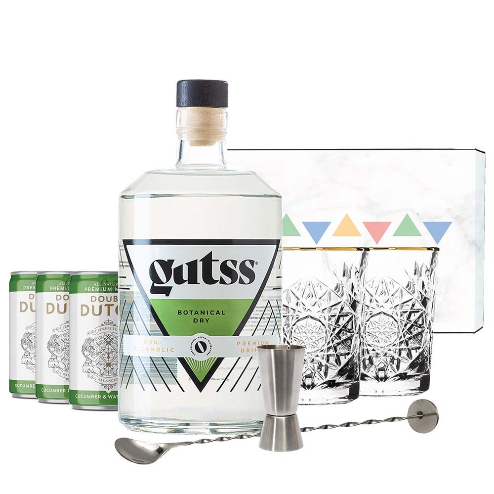 Gutss Botanical Dry Gin Tonic Mocktail Set