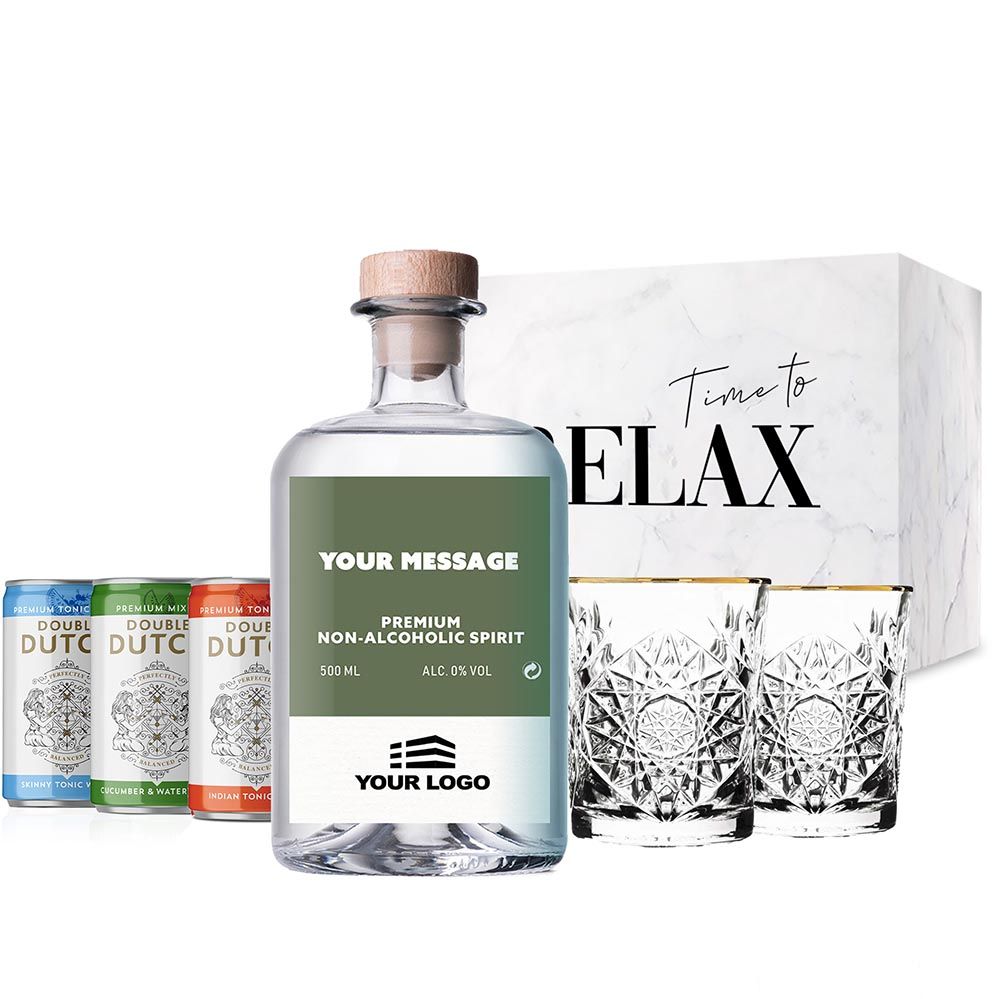 Personalised Non-Alcoholic Gin & Tonic Set