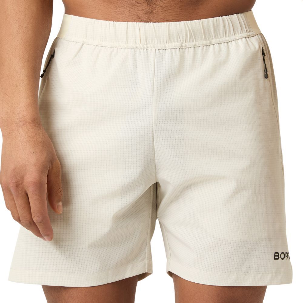 Björn Borg Borg Zip Short - Off White