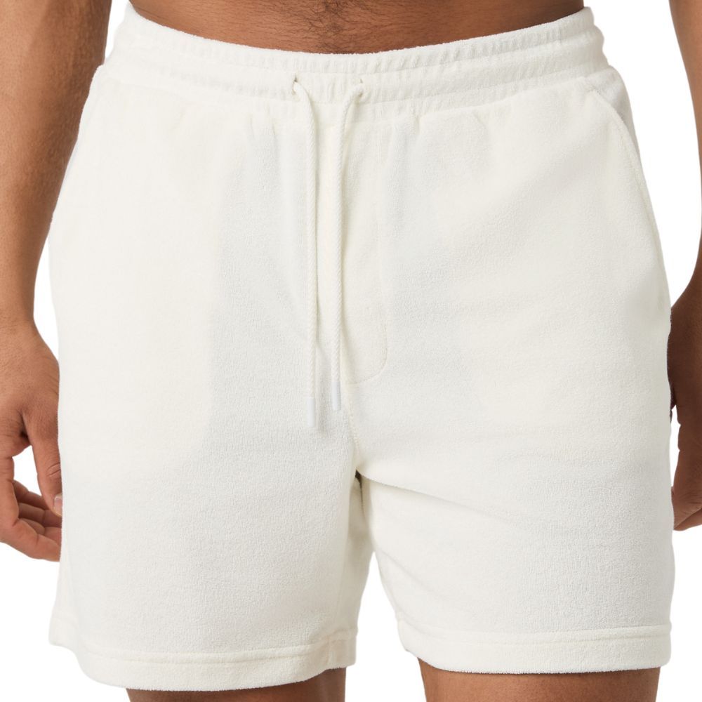 Björn Borg Borg Toweling Pool Shorts - Off White