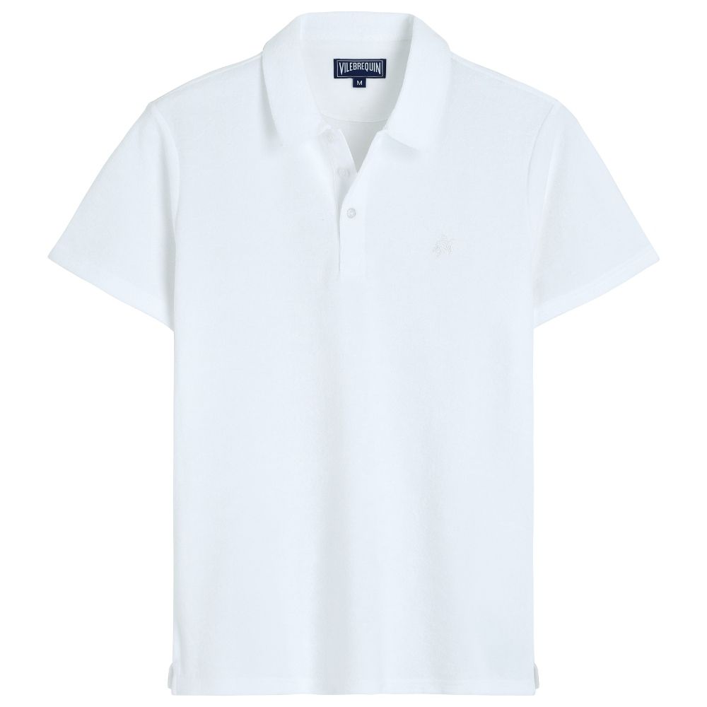 Vilebrequin Linen Polo - White