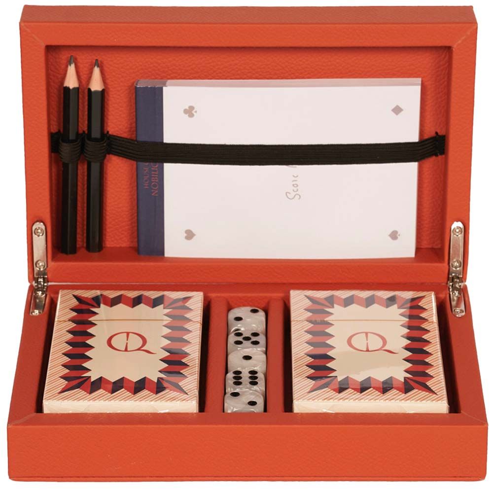 Leather Playing Card Set