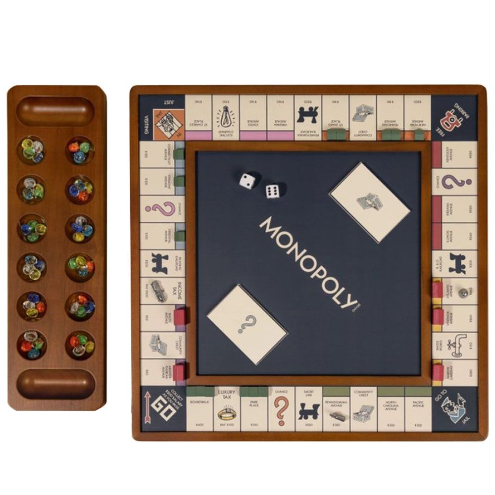 3-in-1 Game Collection: Monopoly, Sorry & Mancala
