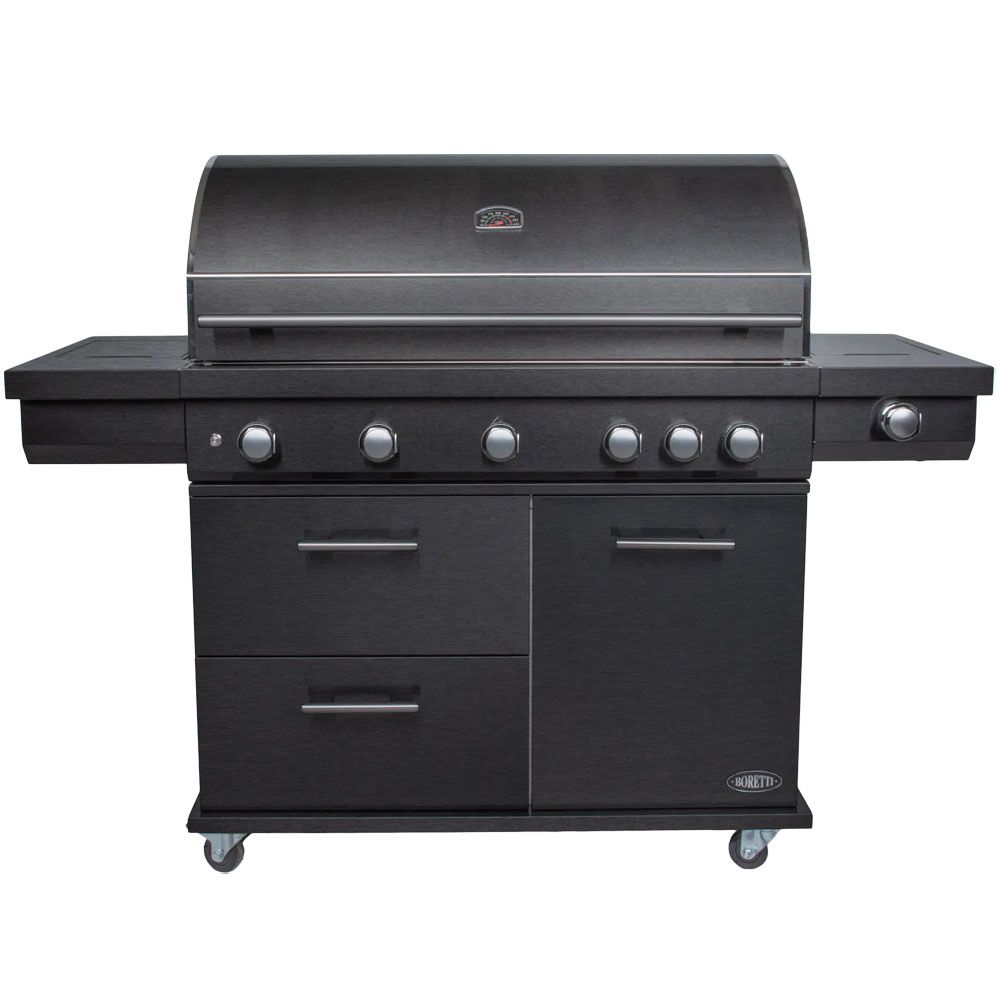 Boretti Imperatore Nero 5B Barbecue Au Gaz