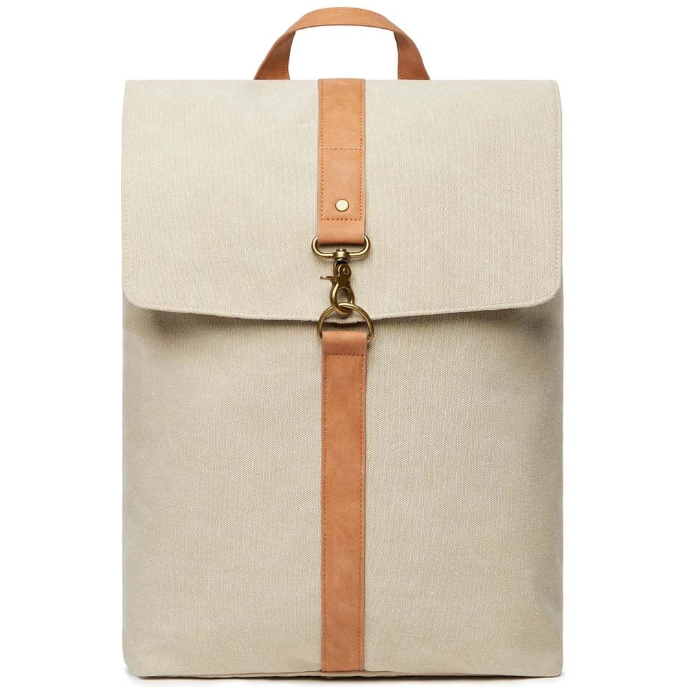 Bosler Backpack GRS Recycled Canvas - Greige