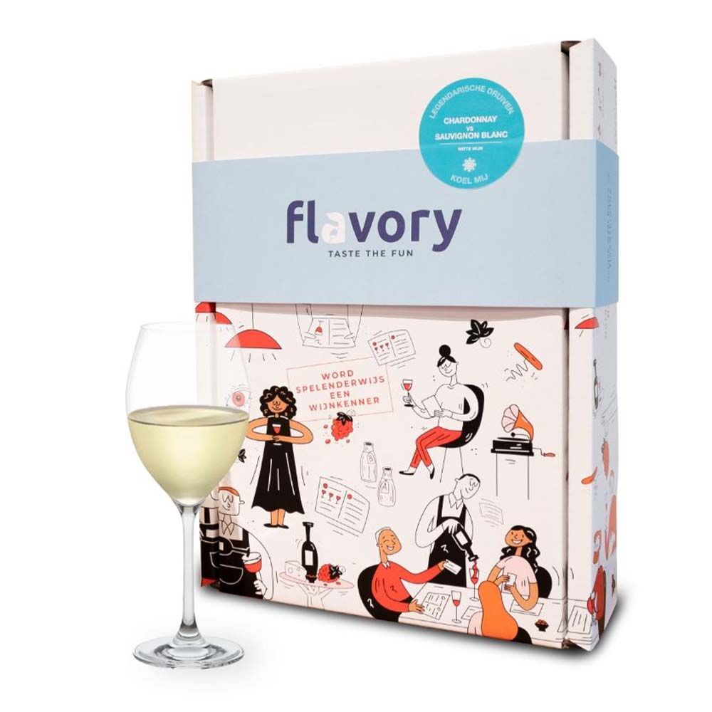 Flavory Wijn Tasting Game - Wit - Chardonnay Of Sauvignon Blanc