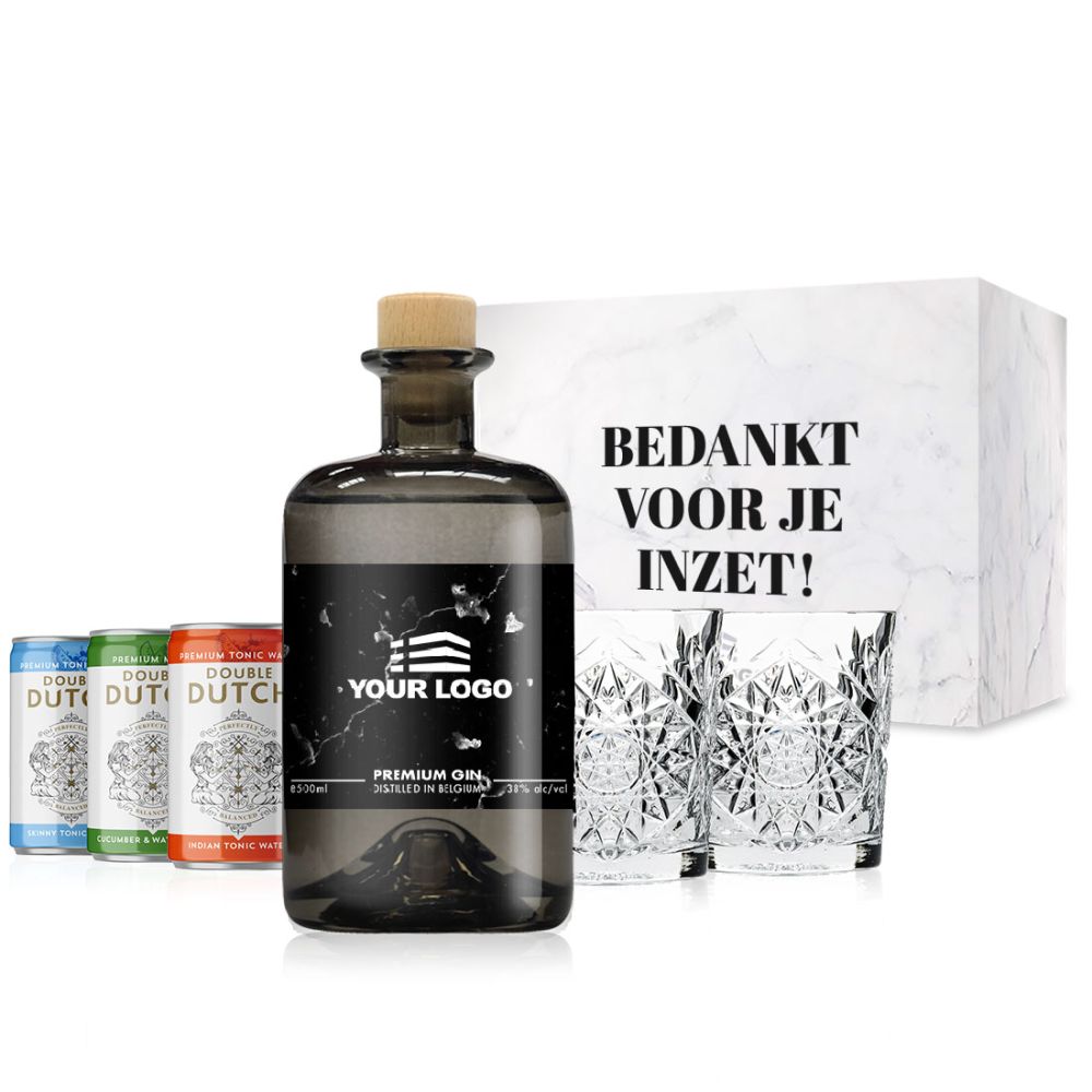 GEPERSONALISEERDE GIN TONIC COCKTAIL SET