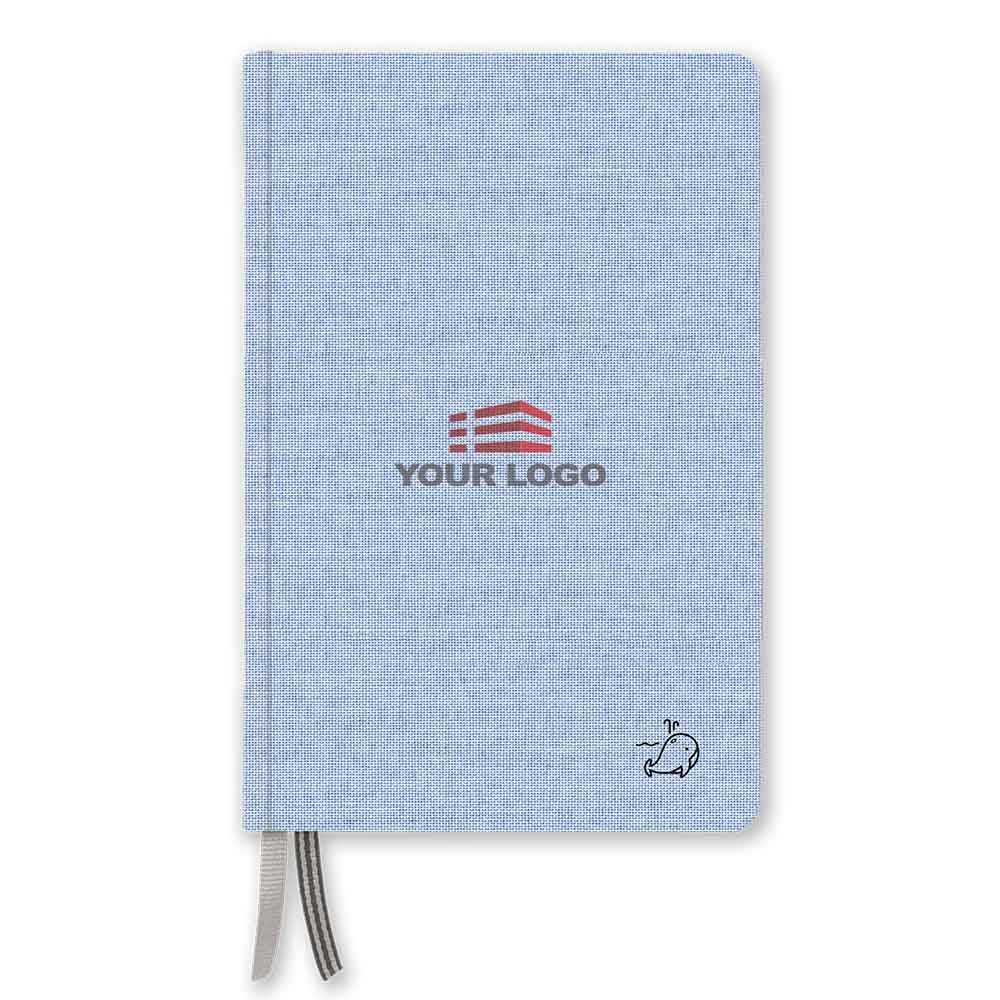 Personalised Recycled Notebook - Blue