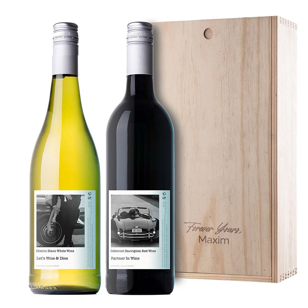 Personlig vin-valentinsæske