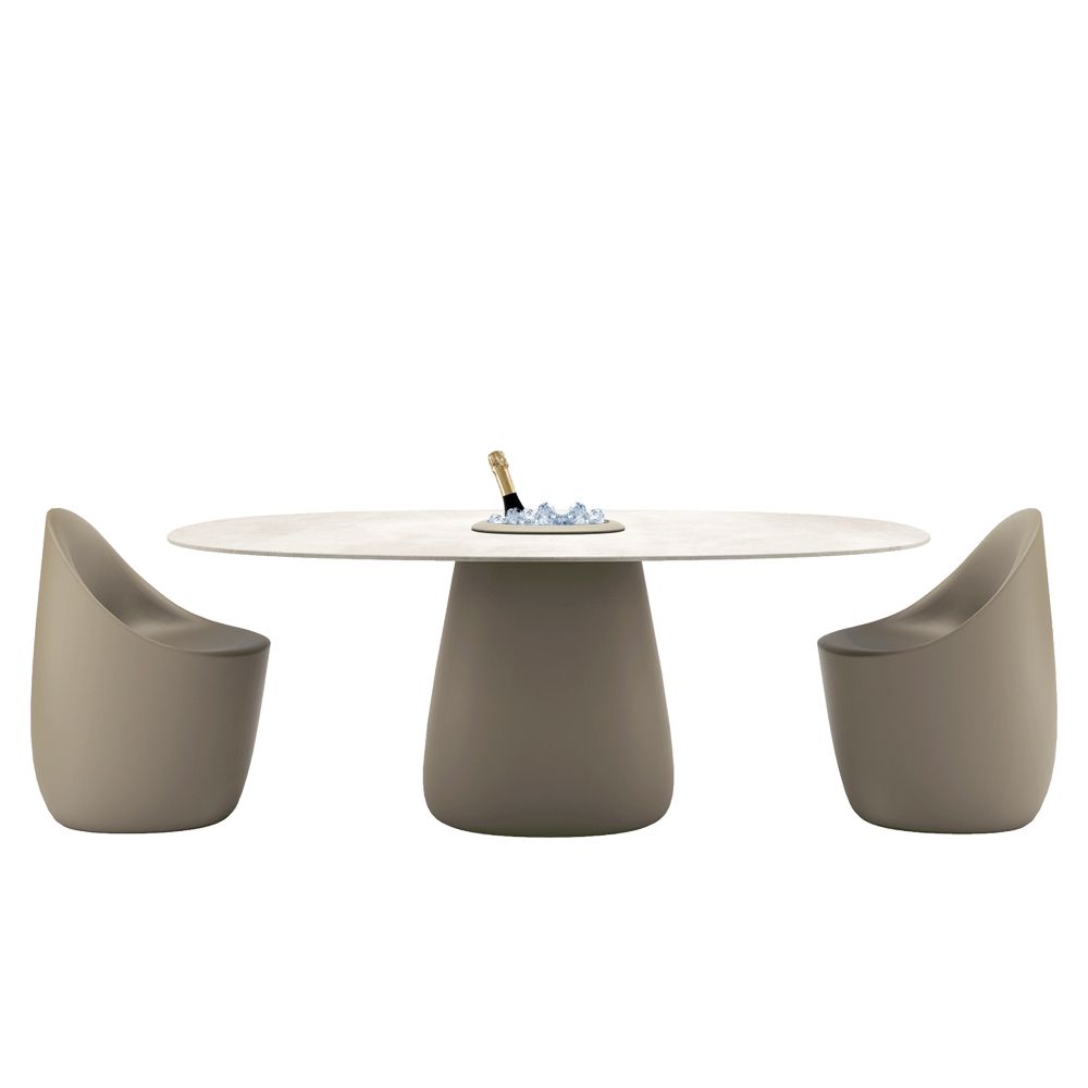 Qeeboo Cobble Ensemble D'Extérieur - Taupe