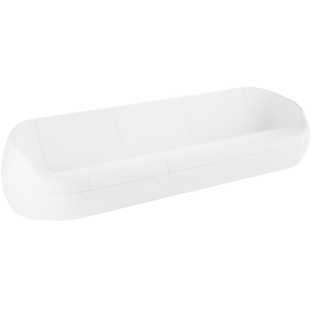 Valiente Canapé Classique 4 Places - Blanc