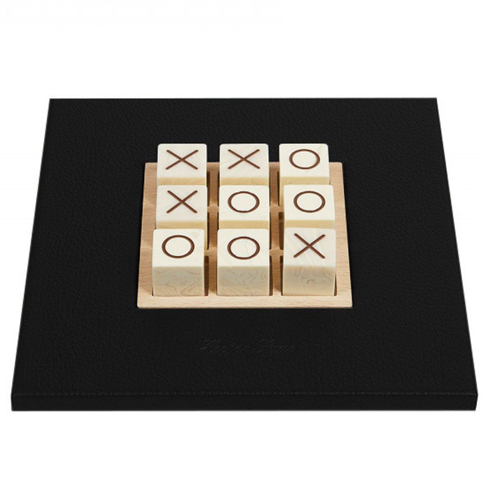 Leather Tic Tac Toe