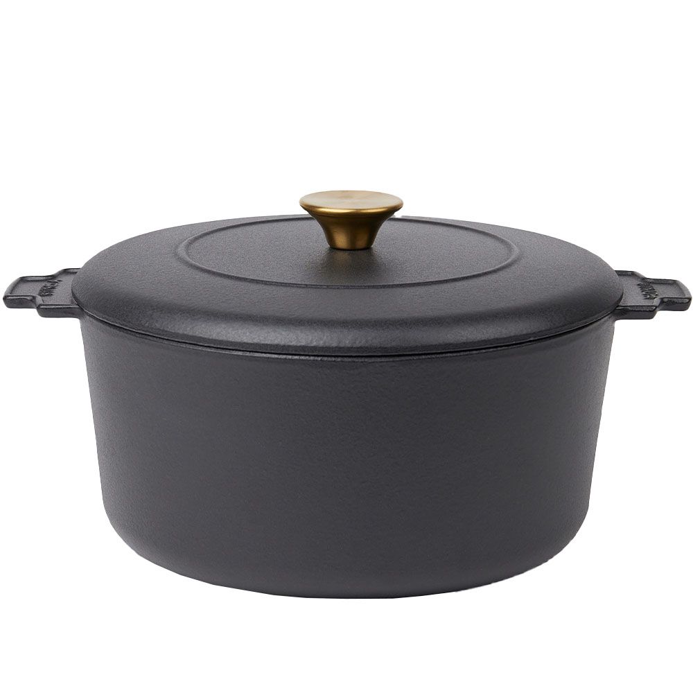 Monte Heritage Cocotte 5,5 Liter - Schwarz