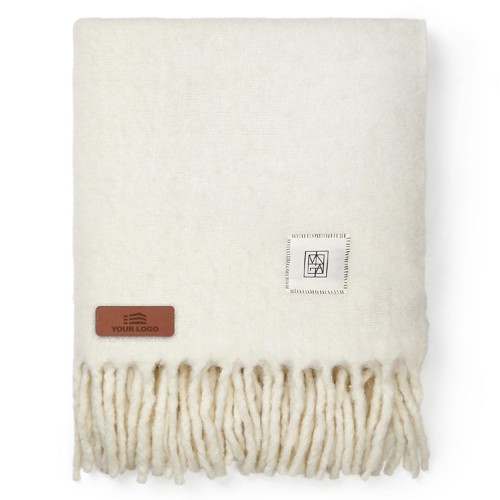 Gepersonaliseerde Saletto Wollen Deken - Beige