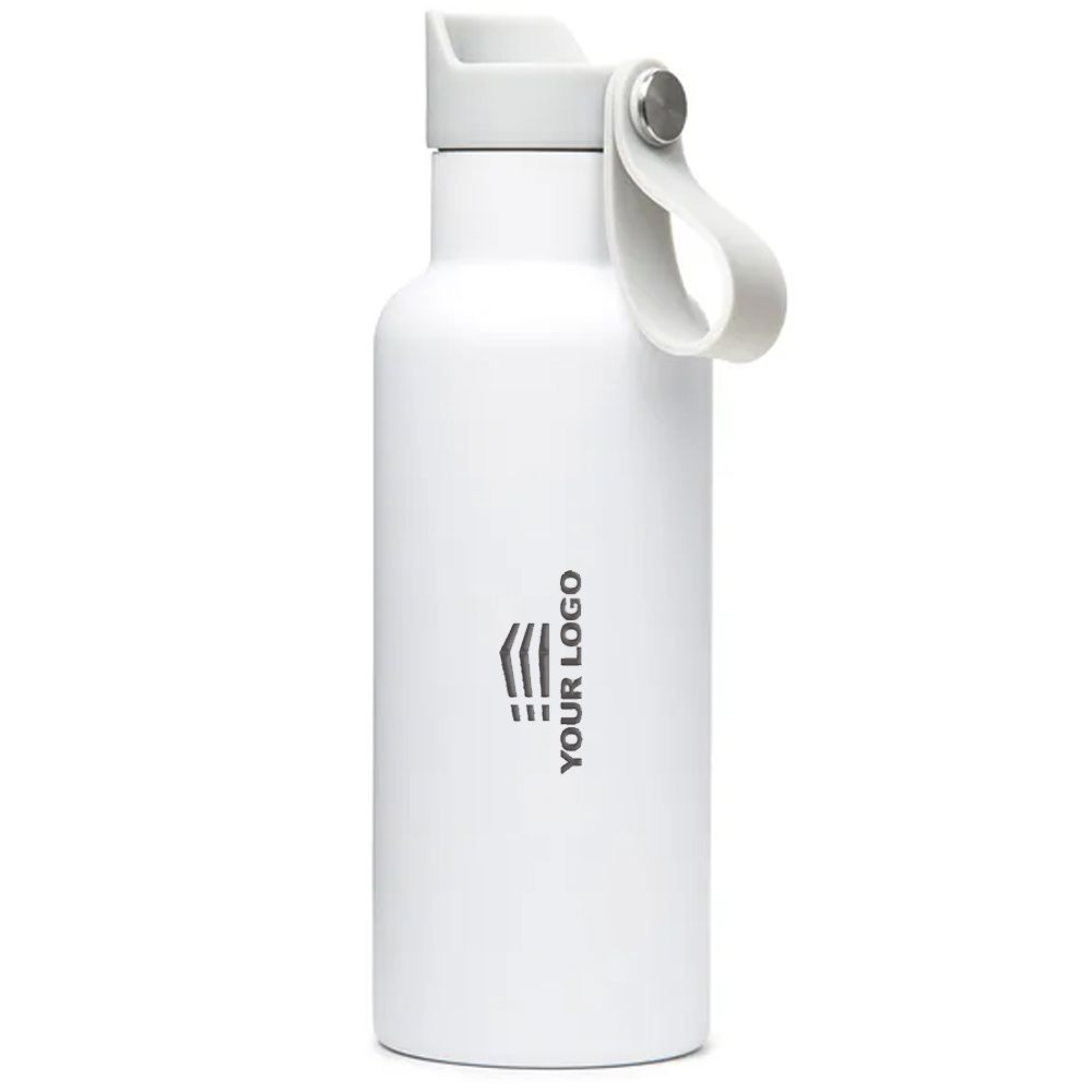Personalised Balti Thermos Bottle - White