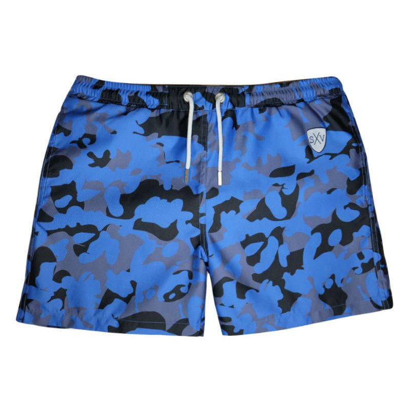 Saint Victory swim shorts - Camo Blue
