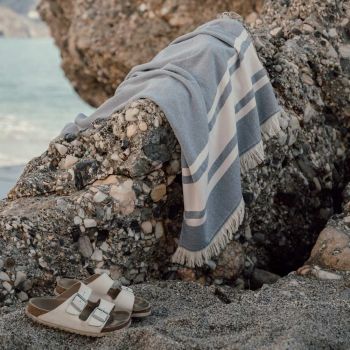 Tolo Hamam Terry Towel - Blue