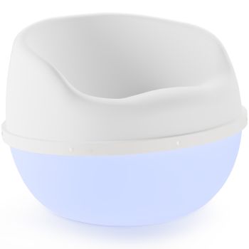 Valiente Club Sofa Semi LED - White