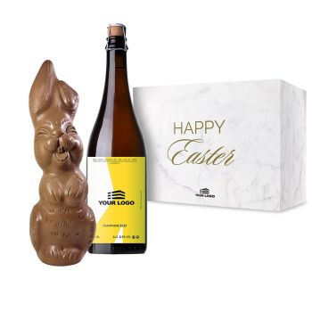 Easter Bunny & Champagne Beer Gift Box