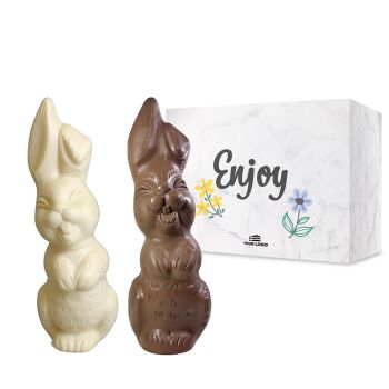 Boîte Cadeau Duo Lapin De Pâques