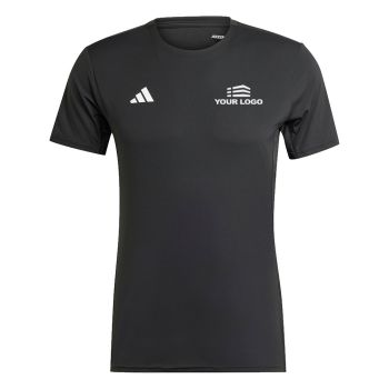 Personalised Adidas Adizero T-shirt - Black