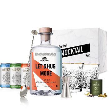 Premium Personalised Non-Alcoholic Gin & Tonic Cocktail Set