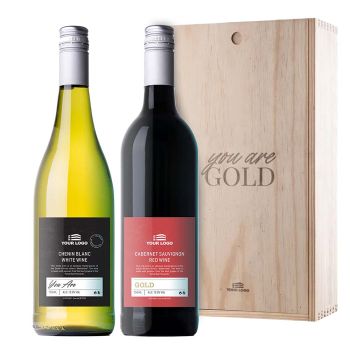 Personalised Timeless Wine Duo