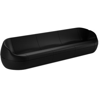 Valiente Klassisk sofa med 4 sæder - sort