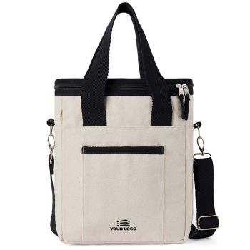 Gepersonaliseerde Volonne Gerecyclede Cooler Totebag - Off White