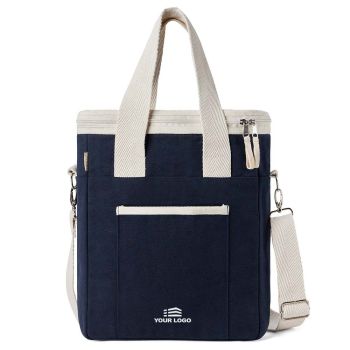 Gepersonaliseerde Volonne Gerecyclede Cooler Totebag - Blauw
