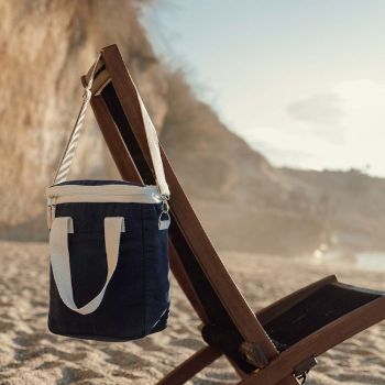 Gepersonaliseerde Volonne Gerecyclede Cooler Totebag - Blauw