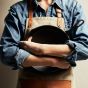 Asado Kitchen Apron - Beige