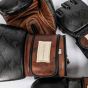 Black Snake Leather Boxing Gloves