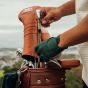 Modest Vintage Player Leather Golf Covers - Full Set