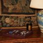 House of Nobilique Lederheftchen Backgammon - Bordeaux