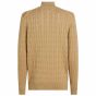 Tommy Hilfiger Classic Cable Zip Sweater - Beige