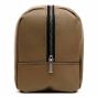 Personalised Bermond RCS Recycled PU Toiletry Bag - Brown