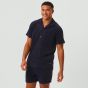 Björn Borg Borg Toweling Pool Shirt - Navy