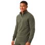 Björn Borg Centre Fleece Pullover Half Zip - Olive Green