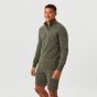 Björn Borg Centre Fleece Pullover Half Zip - Olive Green